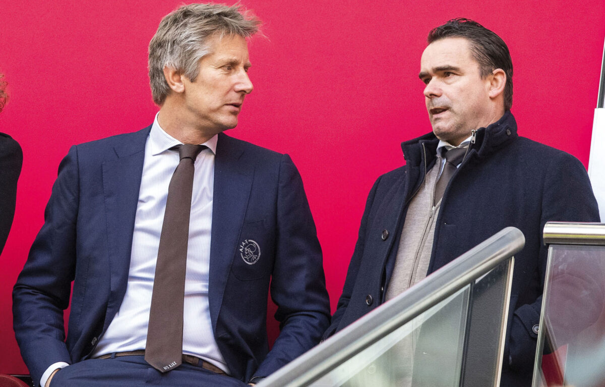 Edwin Van Der Sar a Marc Overmars